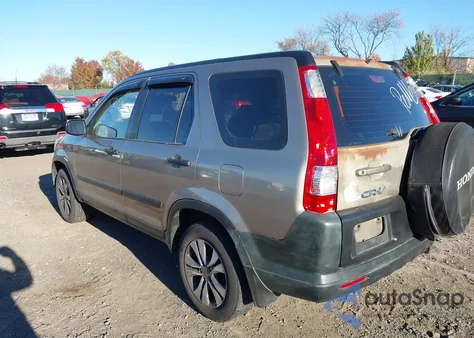2005 Honda Cr-V Lx из США, поврежденный, VIN SHSRD78595U345923